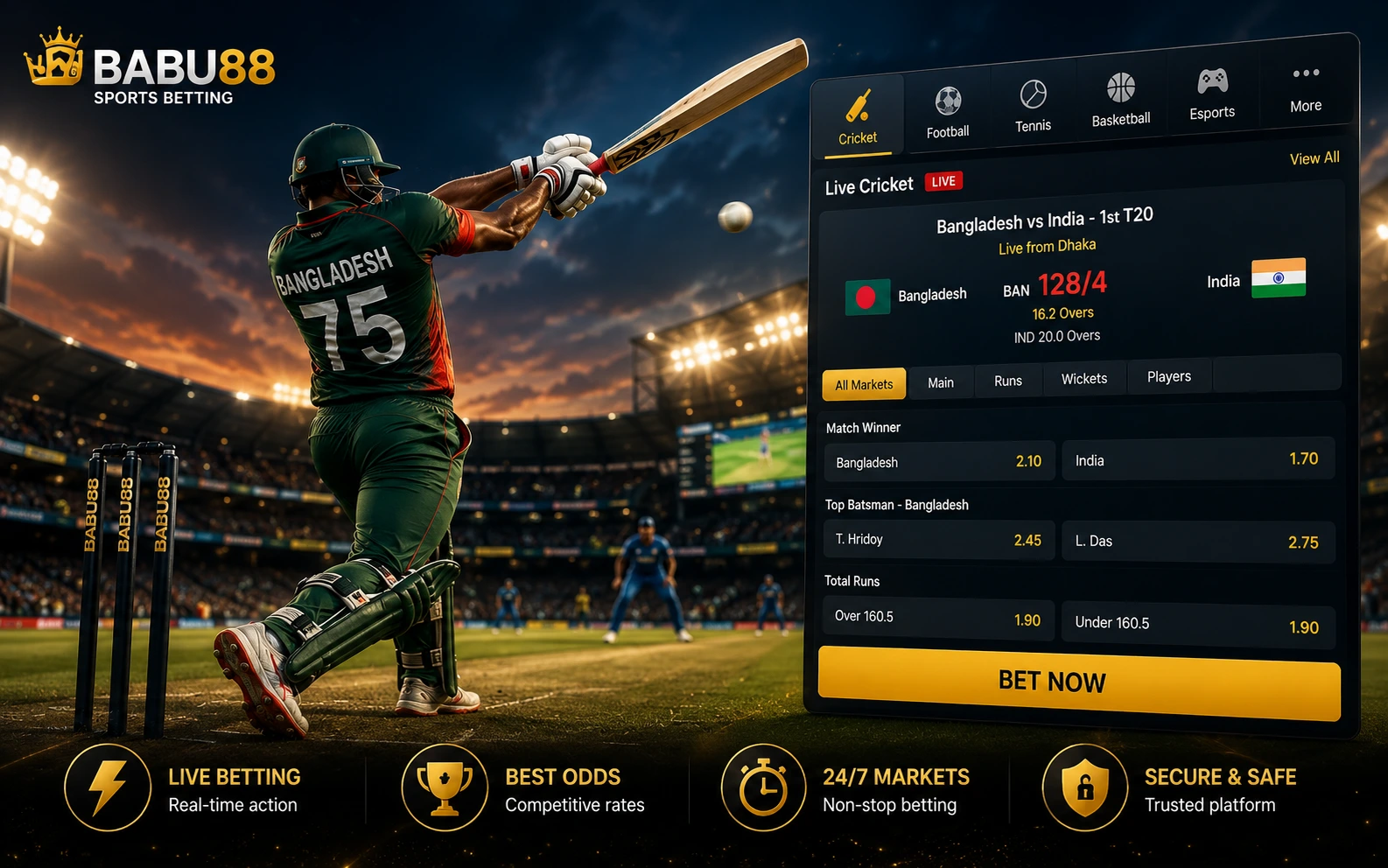 Cricket betting Bangladesh