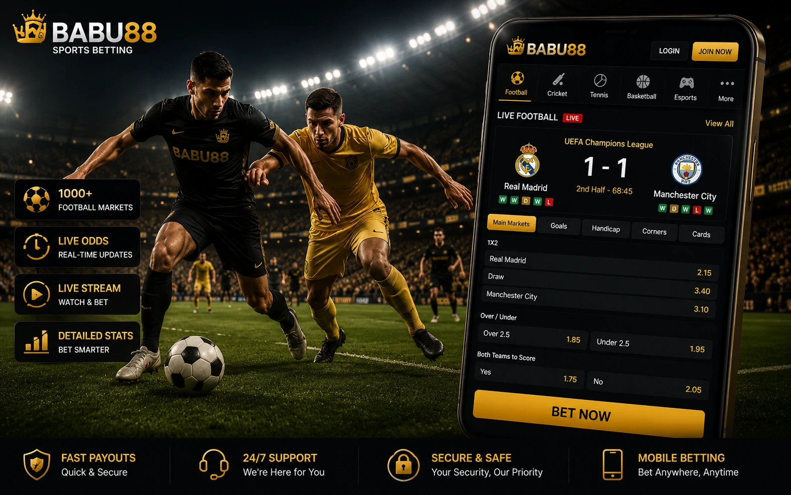 Football betting markets